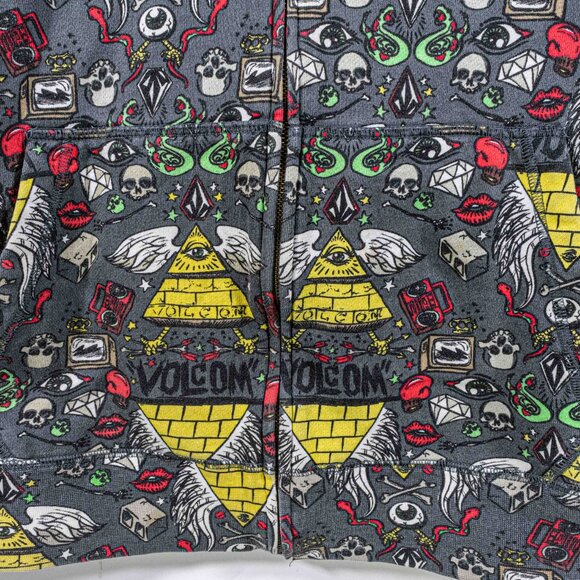 Ryan Sheckler Volcom Full Zip Hoodie Jesse Pinkman Breaking Bad Sweatshirt Small - Picture 2 of 15